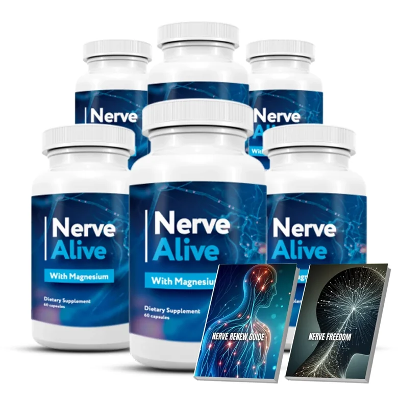 NerveAlive 6 Bottles package